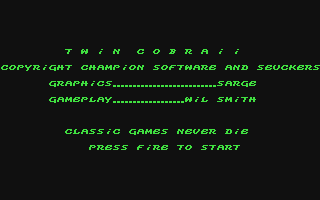 C64 GameBase Twin_Cobra_II Champion_Software 1995