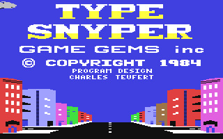 C64 GameBase Type_Snyper TYMAC_Software 1984