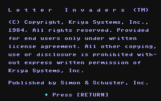 C64 GameBase Typing_Tutor_III Simon_&_Schuster,_Inc. 1984