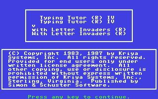 C64 GameBase Typing_Tutor_IV Simon_&_Schuster,_Inc. 1987