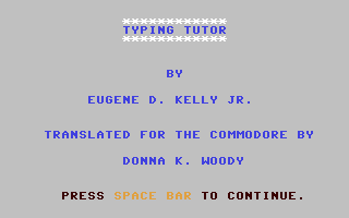 C64 GameBase Typing_Tutor Loadstar/Softalk_Production 1984