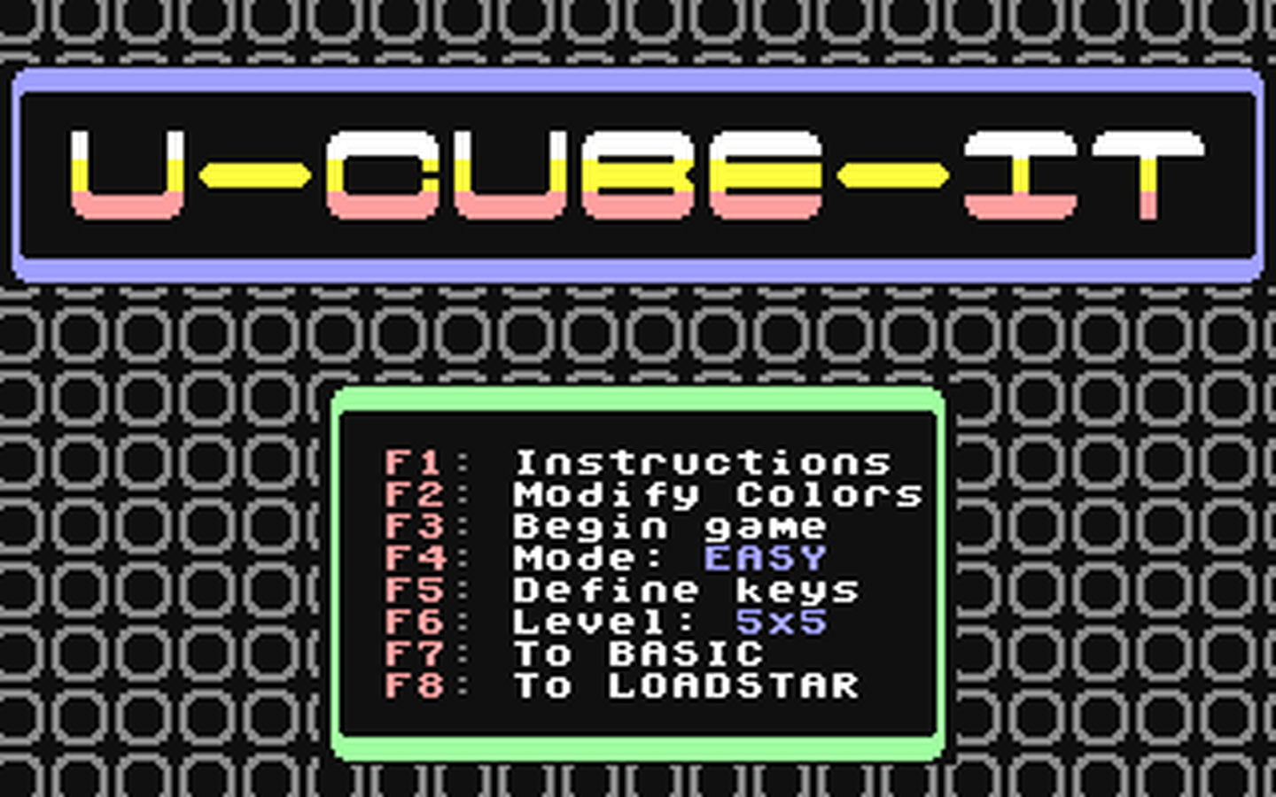 C64 GameBase U-Cube-It Loadstar/Softdisk_Publishing,_Inc. 1994