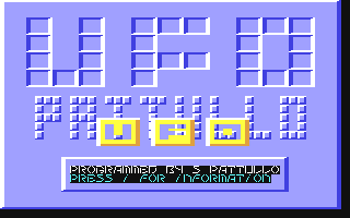 C64 GameBase UFO_I PCW_(Popular_Computing_Weekly)/Sunshine_Publications_Ltd. 1986