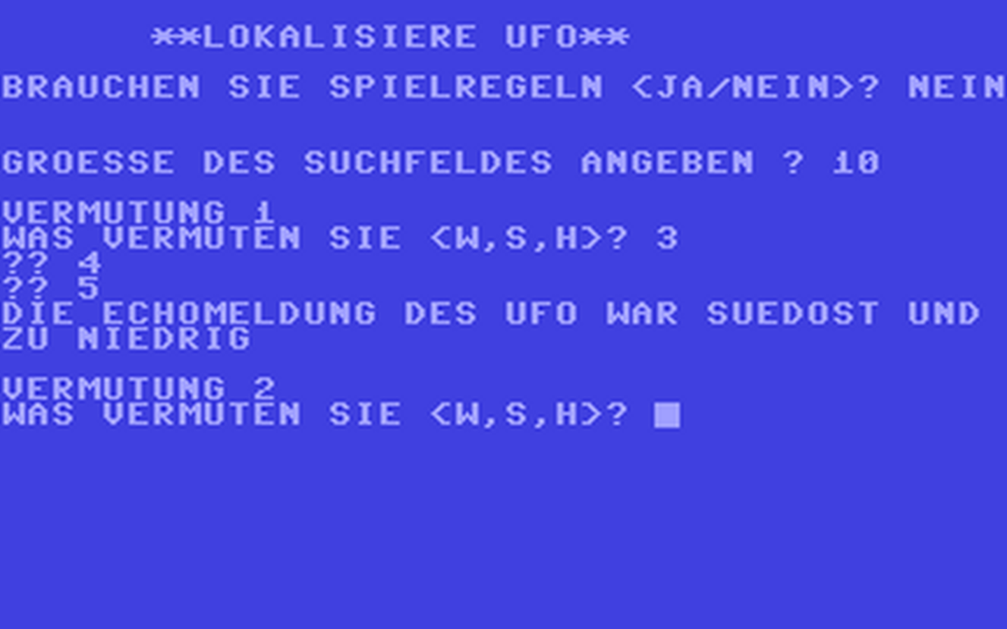 C64 GameBase UFO Pflaum_Verlag_München 1985