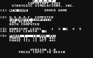 C64 GameBase USAAF SSI_(Strategic_Simulations,_Inc.) 1985