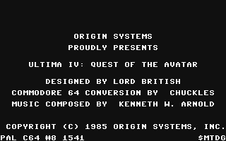 C64 GameBase Ultima_IV_Remastered (Not_Published) 2015