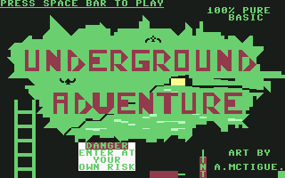 C64 GameBase Underground_Adventure Duckworth_Home_Computing 1983
