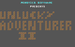 C64 GameBase Unlucky_Adventurer_II Monstics_Software 1989