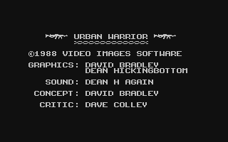 C64 GameBase Urban_Warrior (Created_with_SEUCK) 1988