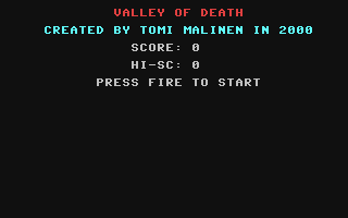 C64 GameBase Valley_of_Death (Public_Domain) 2000