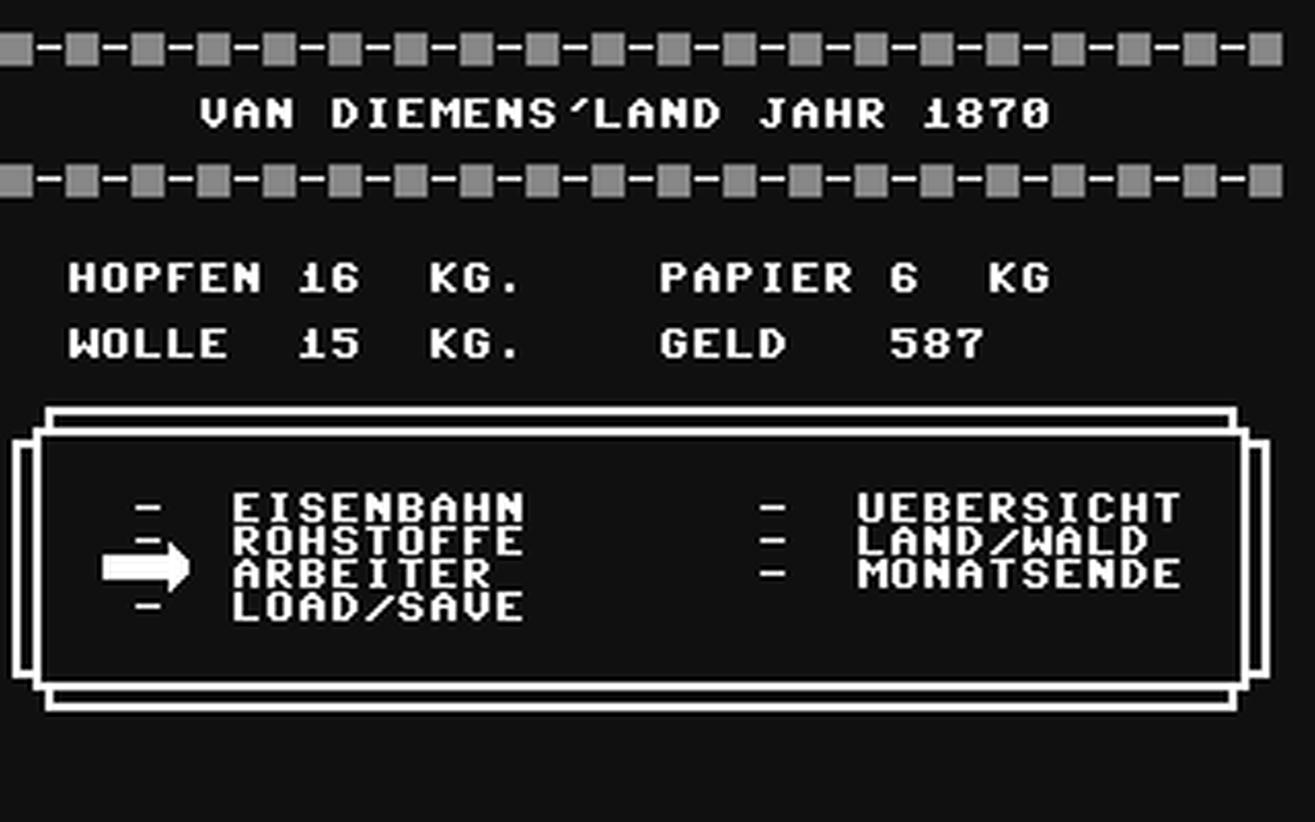 C64 GameBase Van_Diemen's_Land PDPD_Software 1991