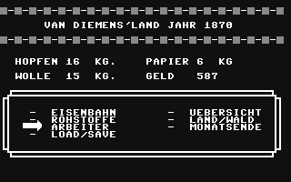 C64 GameBase Van_Diemen's_Land PDPD_Software 1991