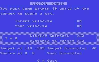 C64 GameBase Vector_Chase (Public_Domain) 1983
