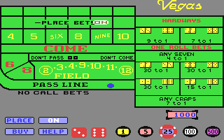 C64 GameBase Vegas_Craps California_Dreams 1987