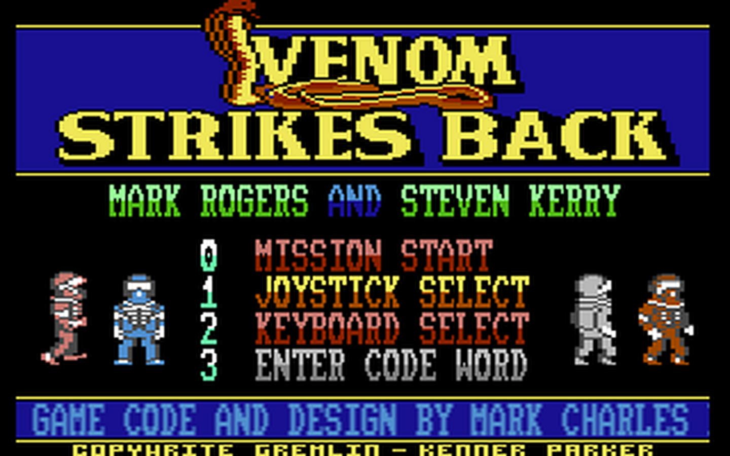 C64 GameBase Venom_Strikes_Back Gremlin_Graphics_Software_Ltd. 1988