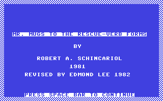 C64 GameBase Verb_Forms_2_-_Mr._Mugs_to_the_Rescue Commodore_Educational_Software