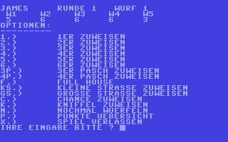 C64 GameBase Vincent's_Kniffel (Public_Domain) 2015