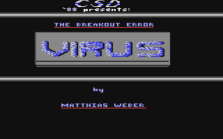 C64 GameBase Virus_-_The_Breakout_Error Verlag_Heinz_Heise_GmbH/Input_64 1988