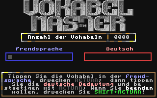 C64 GameBase Vokabelmaster CA-Verlags_GmbH/Commodore_Disc 1991