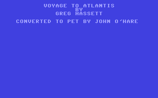C64 GameBase Voyage_to_Atlantis (Public_Domain) 1980