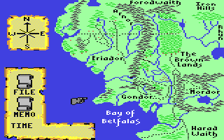 C64 GameBase War_in_Middle_Earth Melbourne_House 1989