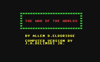 C64 GameBase War_of_the_Worlds,_The Task_Force 1984