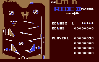 C64 GameBase Wild_Ride_II_Pinball,_The (Created_with_PCS) 1991