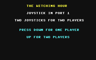 C64 GameBase Witching_Hour,_The COMPUTE!_Publications,_Inc./COMPUTE! 1985