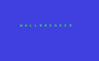 C64 GameBase Wallbreaker Ing._W._Hofacker_GmbH 1984