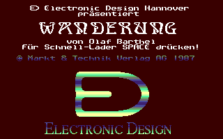 C64 GameBase Wanderung Markt_&_Technik 1988