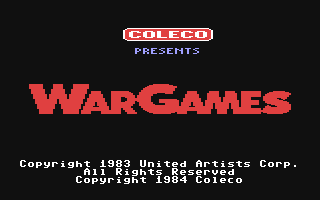 C64 GameBase WarGames Coleco_Electronics 1984