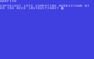 C64 GameBase Warfish Creative_Computing