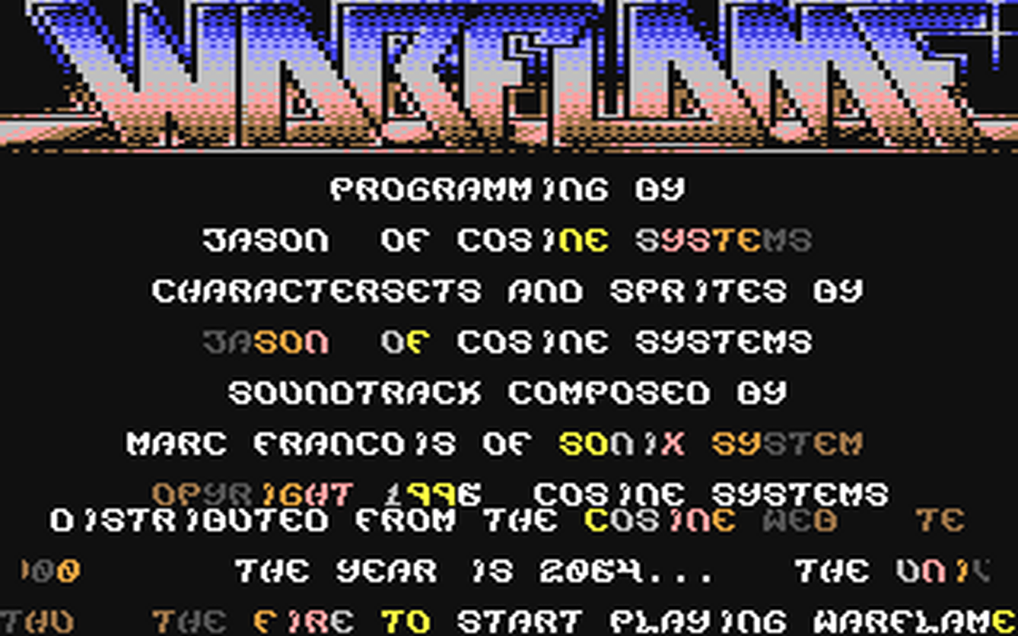 C64 GameBase Warflame Commodore_Zone/Binary_Zone_PD 1996