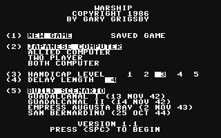 C64 GameBase Warship SSI_(Strategic_Simulations,_Inc.) 1986