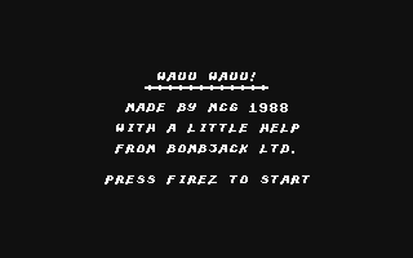 C64 GameBase Wauu_Wauu! (Created_with_SEUCK) 1988