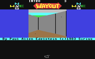 C64 GameBase Way_Out Sirius_Software 1983
