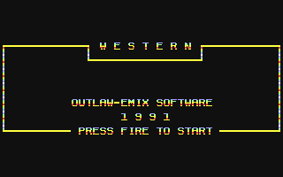 C64 GameBase Western Outlaw-Emix_Software 1991