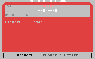 C64 GameBase Wheel_of_Fortune Panther_Software