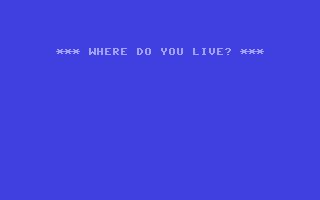 C64 GameBase Where_Do_You_Live? Hayden_Book_Company,_Inc. 1984