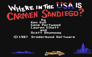C64 GameBase Where_in_the_USA_is_Carmen_Sandiego? Broderbund 1987
