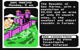 C64 GameBase Where_in_the_World_is_Carmen_Sandiego? Broderbund 1986