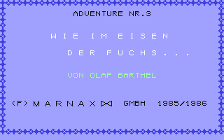C64 GameBase Wie_im_Eisen_der_Fuchs... Markt_&_Technik/64'er 1986