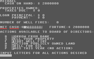 C64 GameBase Wildcatter 1983