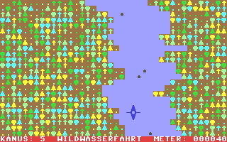 C64 GameBase Wildwasserfahrt Markt_&_Technik/Happy_Computer 1984