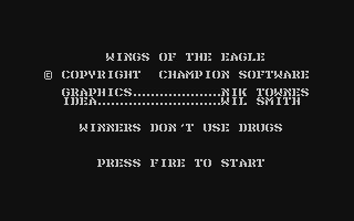 C64 GameBase Wings_of_the_Eagle Champion_Software 1992