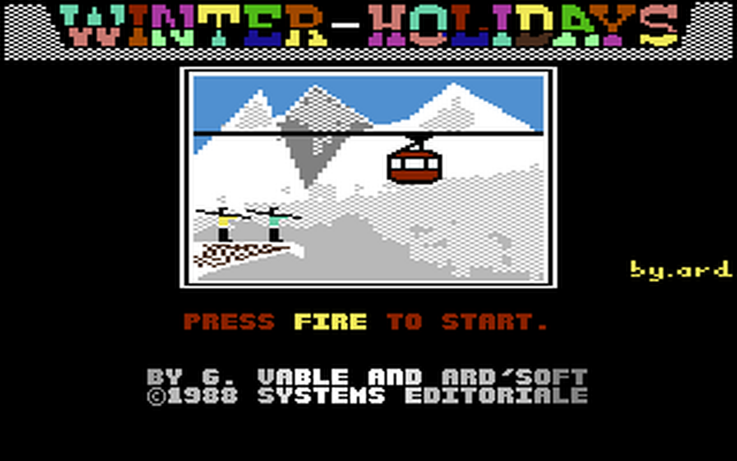C64 GameBase Winter-Holidays Systems_Editoriale_s.r.l./Commodore_(Software)_Club 1988