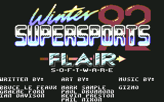 C64 GameBase Winter_Supersports_92 Flair_Software_Ltd. 1992