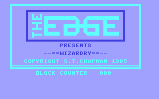 C64 GameBase Wizardry The_Edge 1985