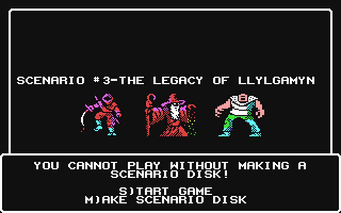 C64 GameBase Wizardry_III_-_The_Legacy_of_Llylgamyn Sir-Tech_Software,_Inc. 1989