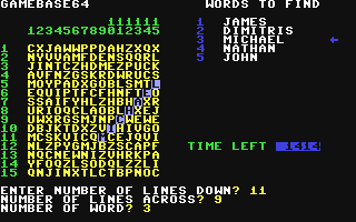 C64 GameBase Word_Finder Argus_Specialist_Publications_Ltd./Computer_Gamer 1985